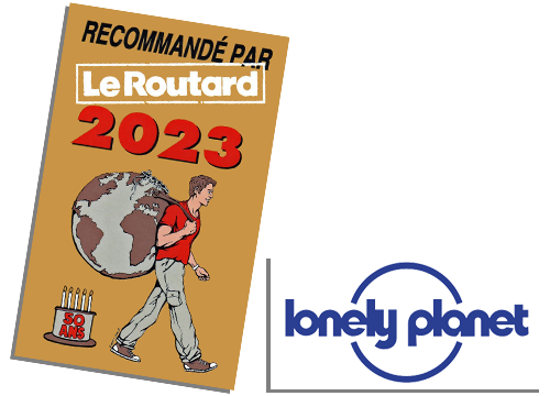 Hôtel recommandé par le guide du Routard 2023 & Lonely Planet